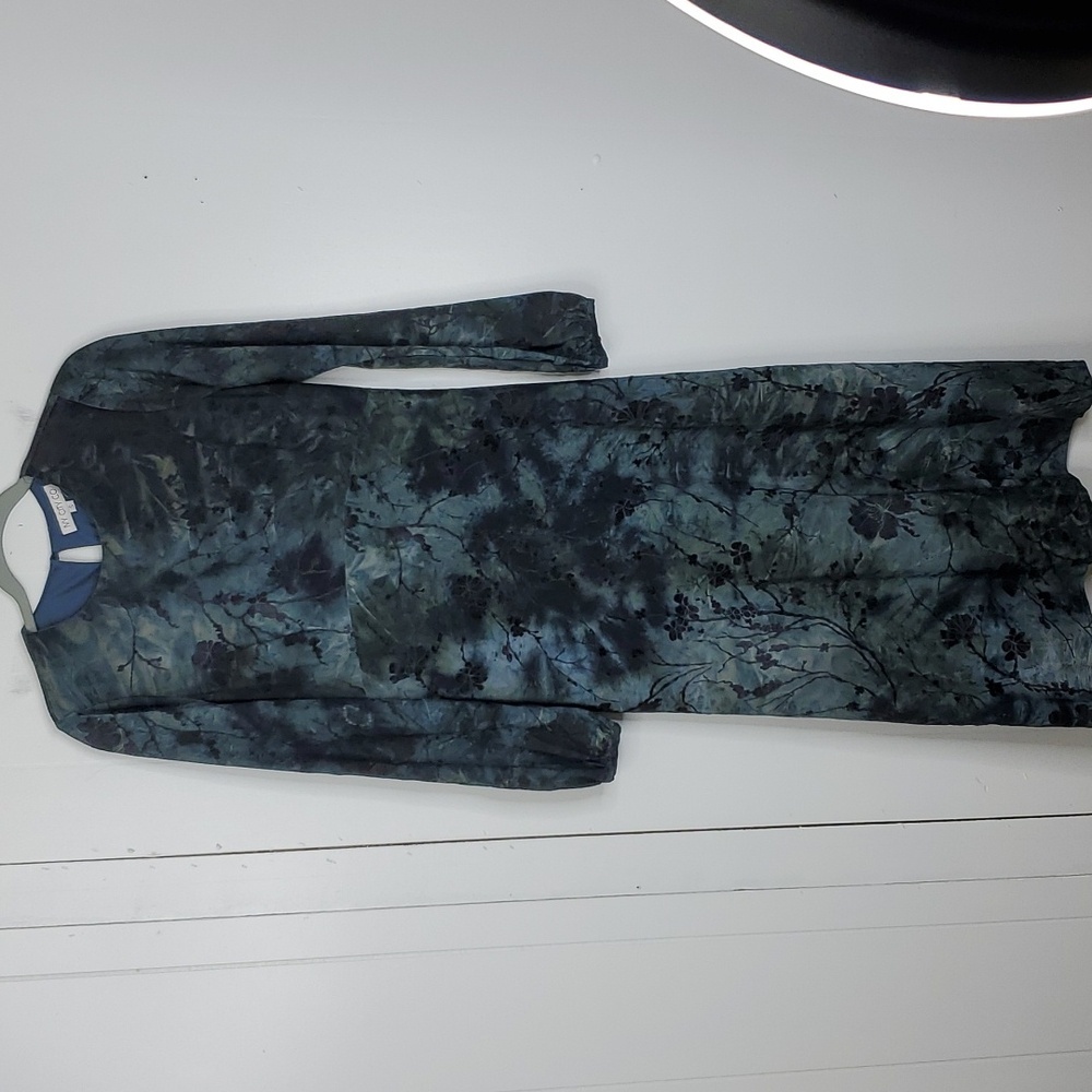 Ivy City Co Blue Floral Maxi Dress